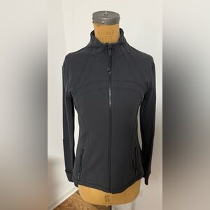 lululemon athletica Dark Gray Fitted Full-Zip Jacket